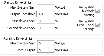 Advanced random test drive limits